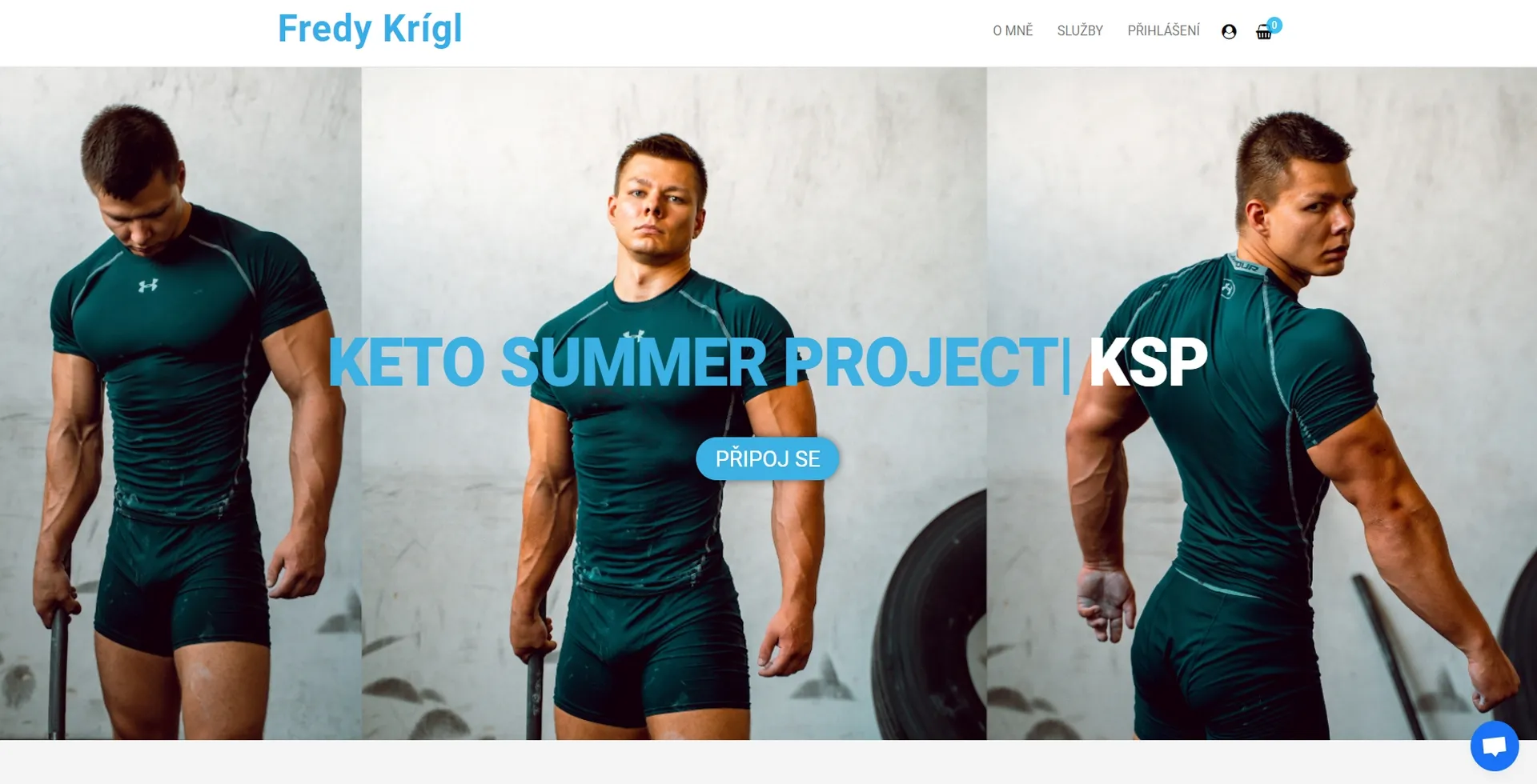 Web Fredy Krígl od studia Yeetzone