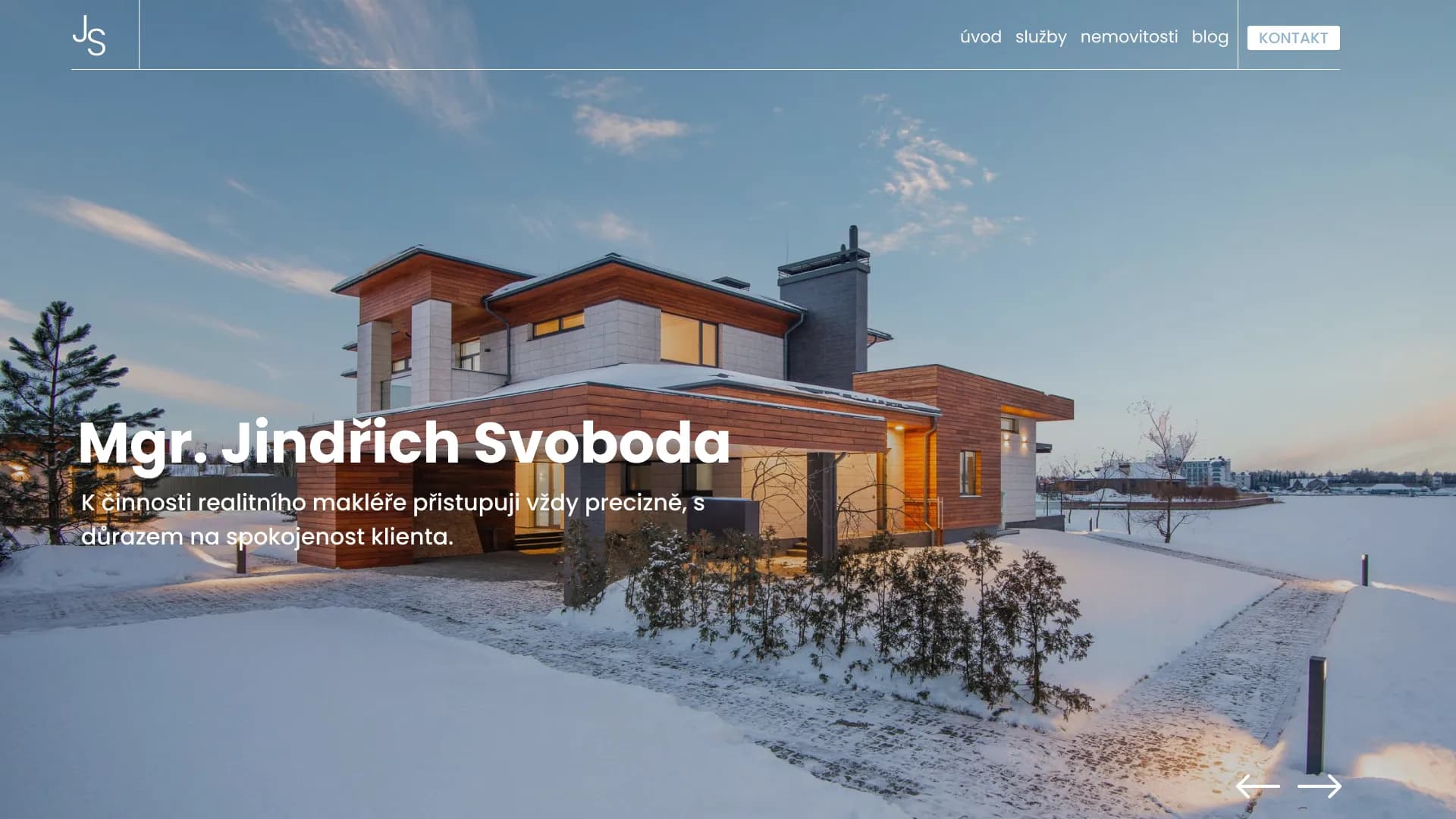 Web Jindřich Svoboda od studia Yeetzone
