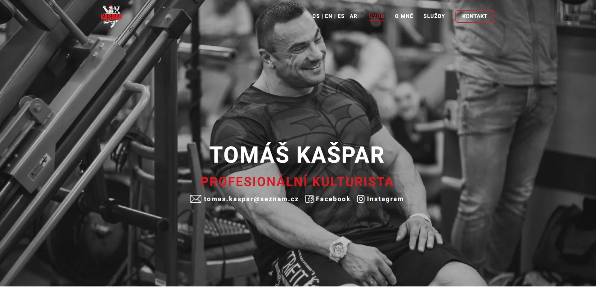 Web Tomáš Kašpar od studia Yeetzone