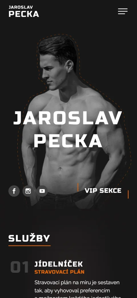 Jaroslav Pecka mobilní zobrazení