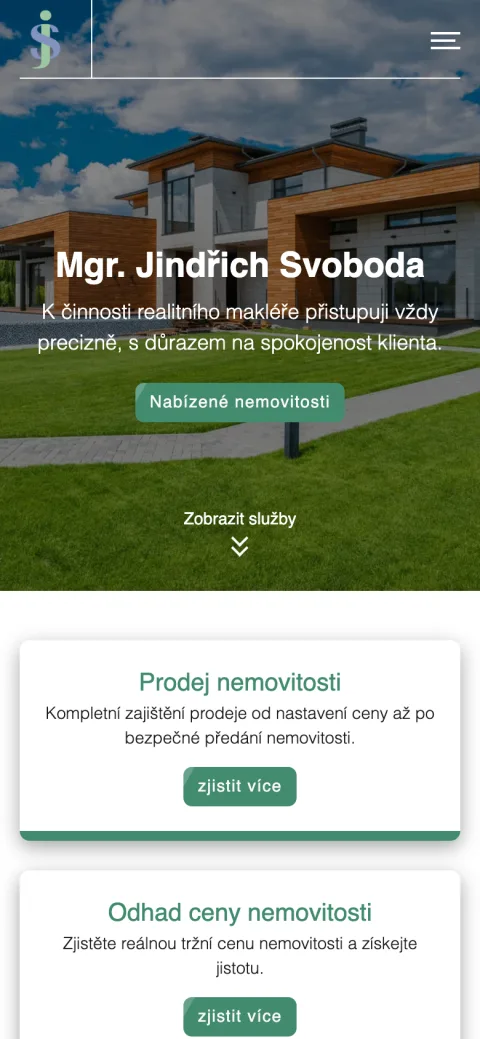 Jindřich Svoboda mobilní zobrazení
