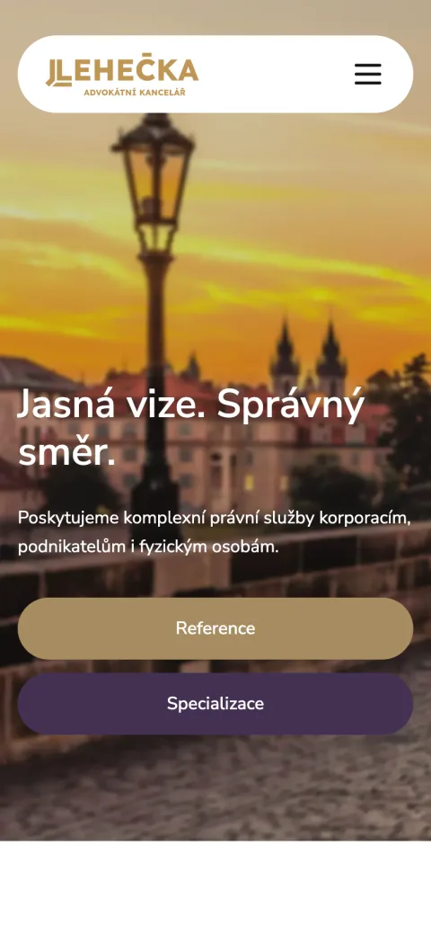 Mgr. Jiří Lehečka mobilní zobrazení