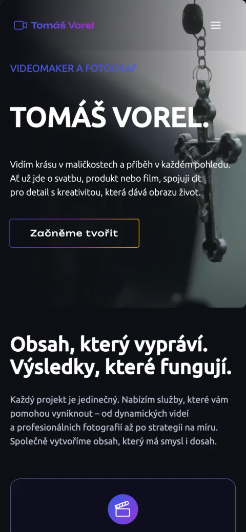 Tomáš Vorel mobilní zobrazení